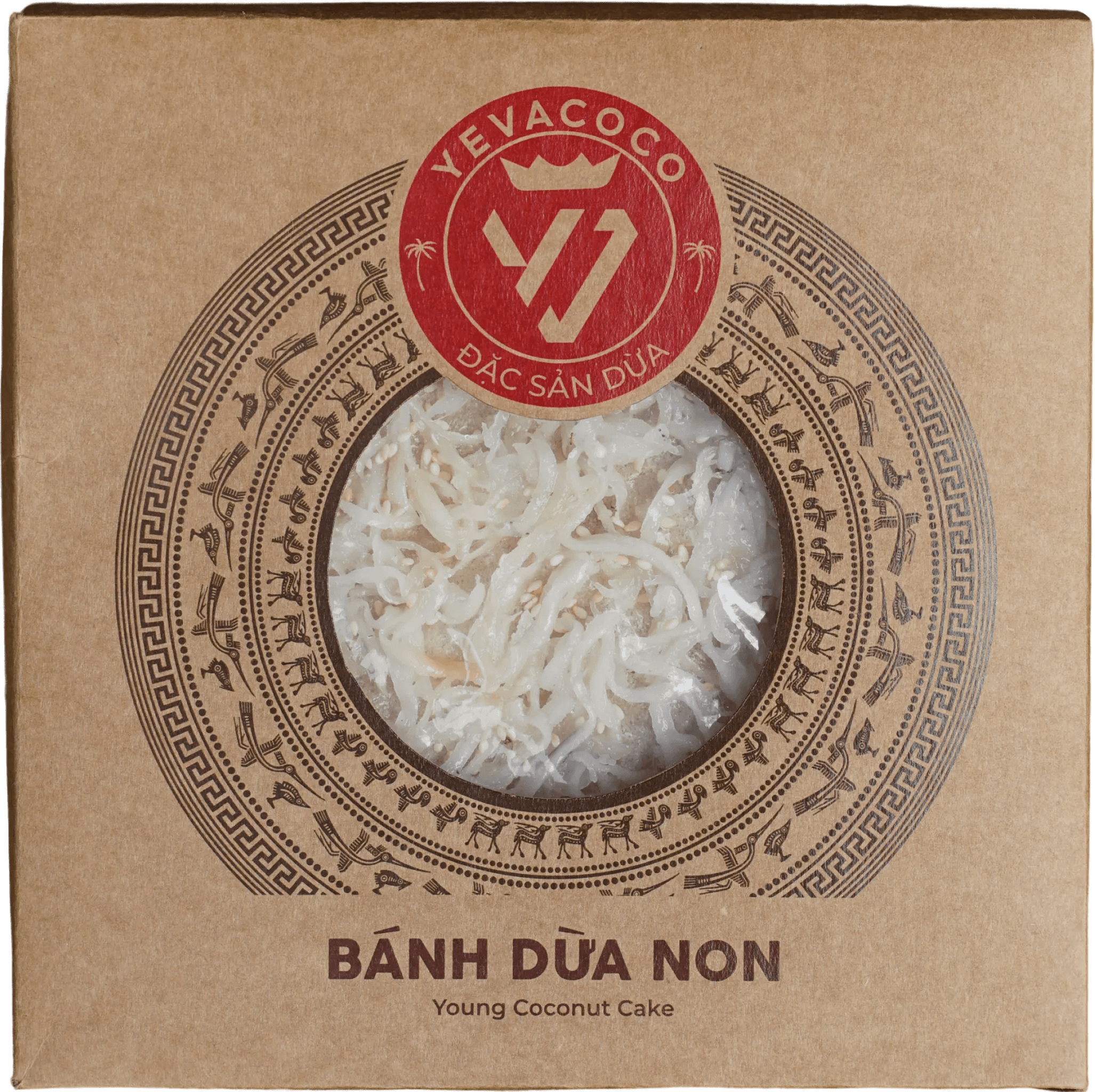 Hộp bánh dừa non Yevacoco